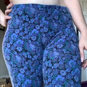 Floral leggings